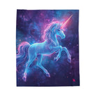 Unicorn Glow Print | Mix & Match Velveteen Fun-Flirty Lovers’ Blankets
