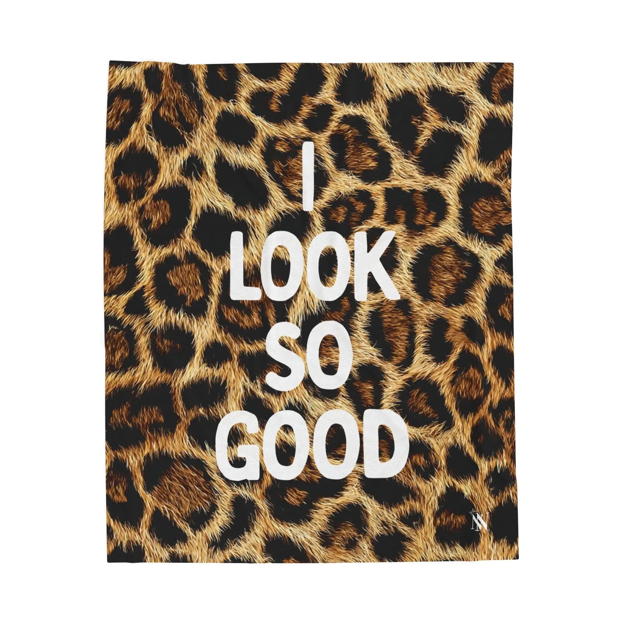 I Look So Good Realistic Cheetah Print Blanket