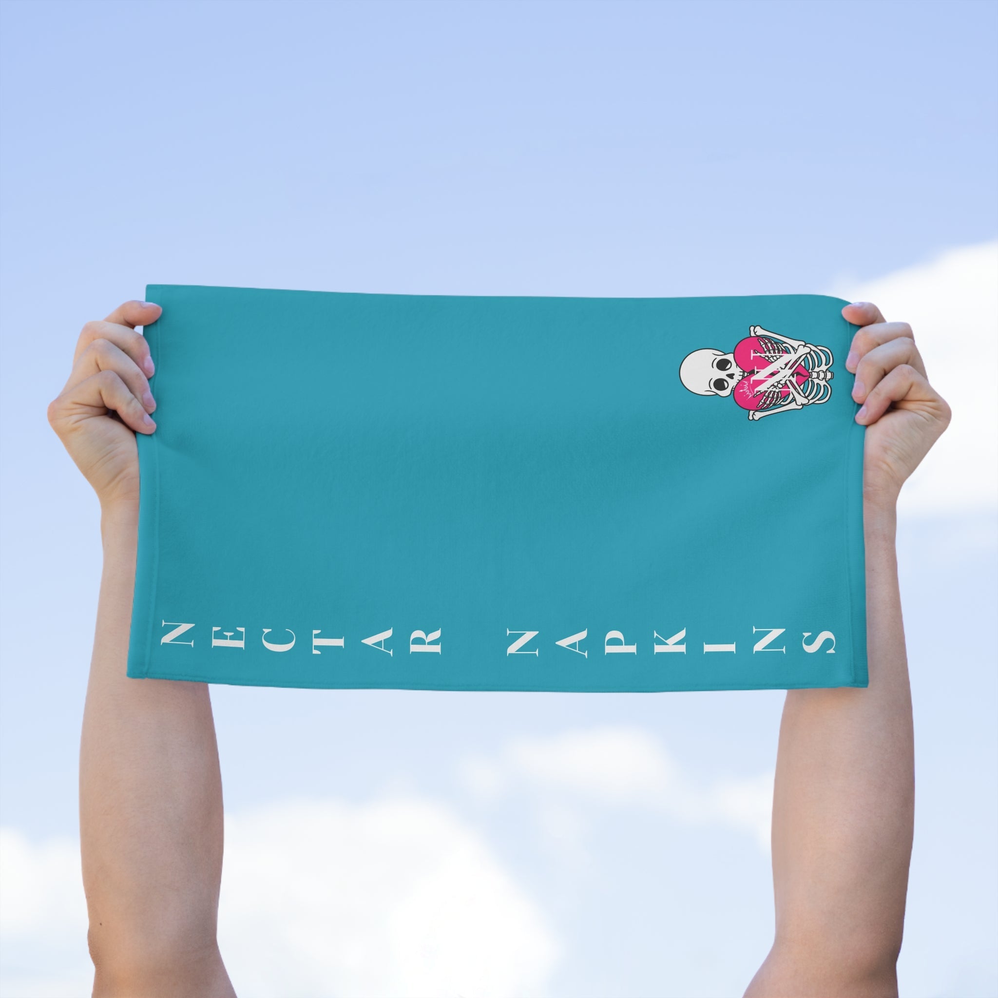 Nectar Napkins Brand Teal Sex Towel