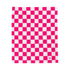 Signature Pink White Checkered | Mix & Match Fun-Flirty Lovers’ Blankets