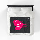 Smiling Drippy Heart | Nectar Napkins Fun-Flirty Lovers’ Blankets