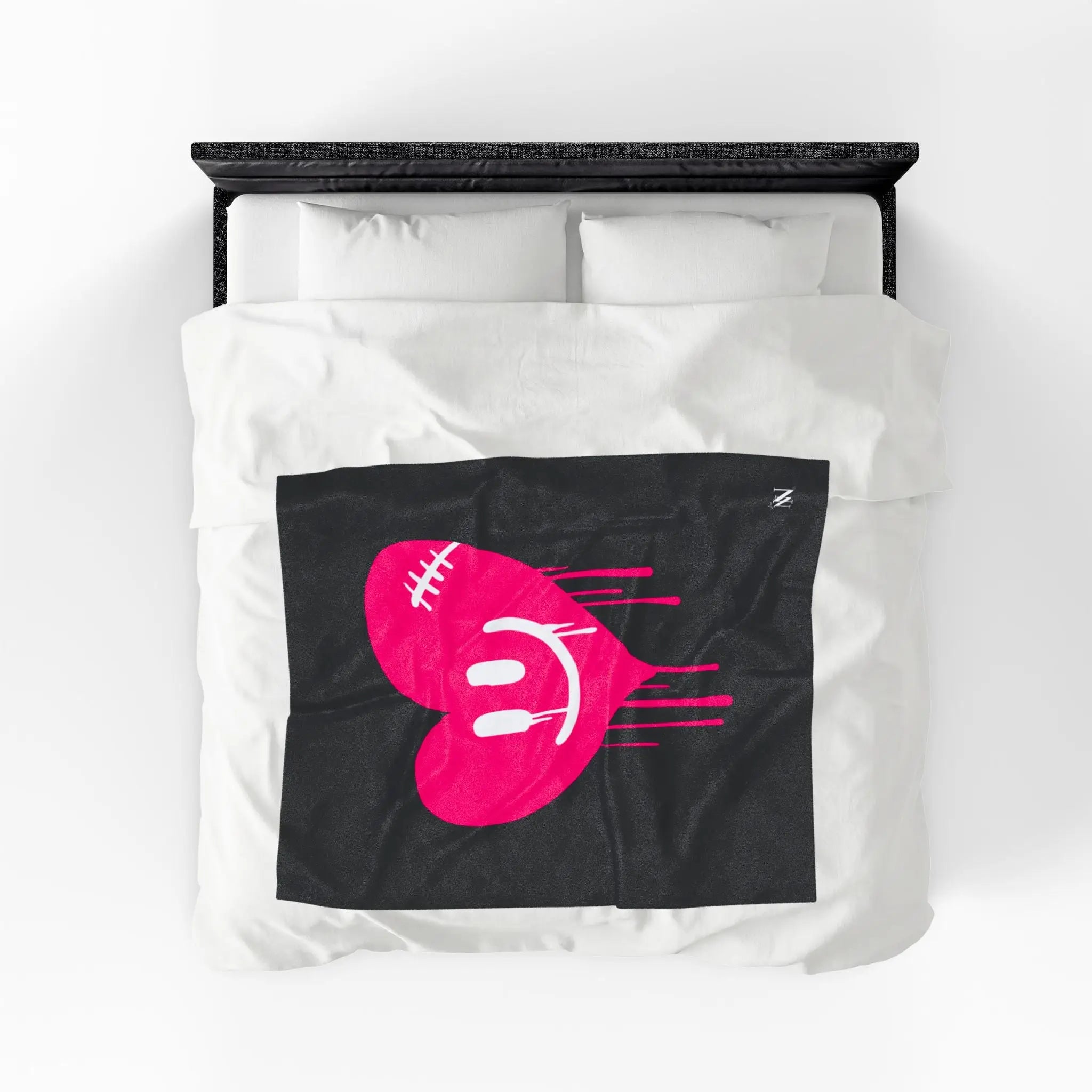 Smiling Drippy Heart | Nectar Napkins Fun-Flirty Lovers’ Blankets