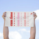 Cum Time Multiple Times | Mix & Match Soft Fun-Flirty Lovers’ Towels