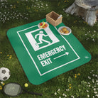 Emergency Exit | Mix Match Fun-Flirty Lovers’ Water-Resistant Blankets