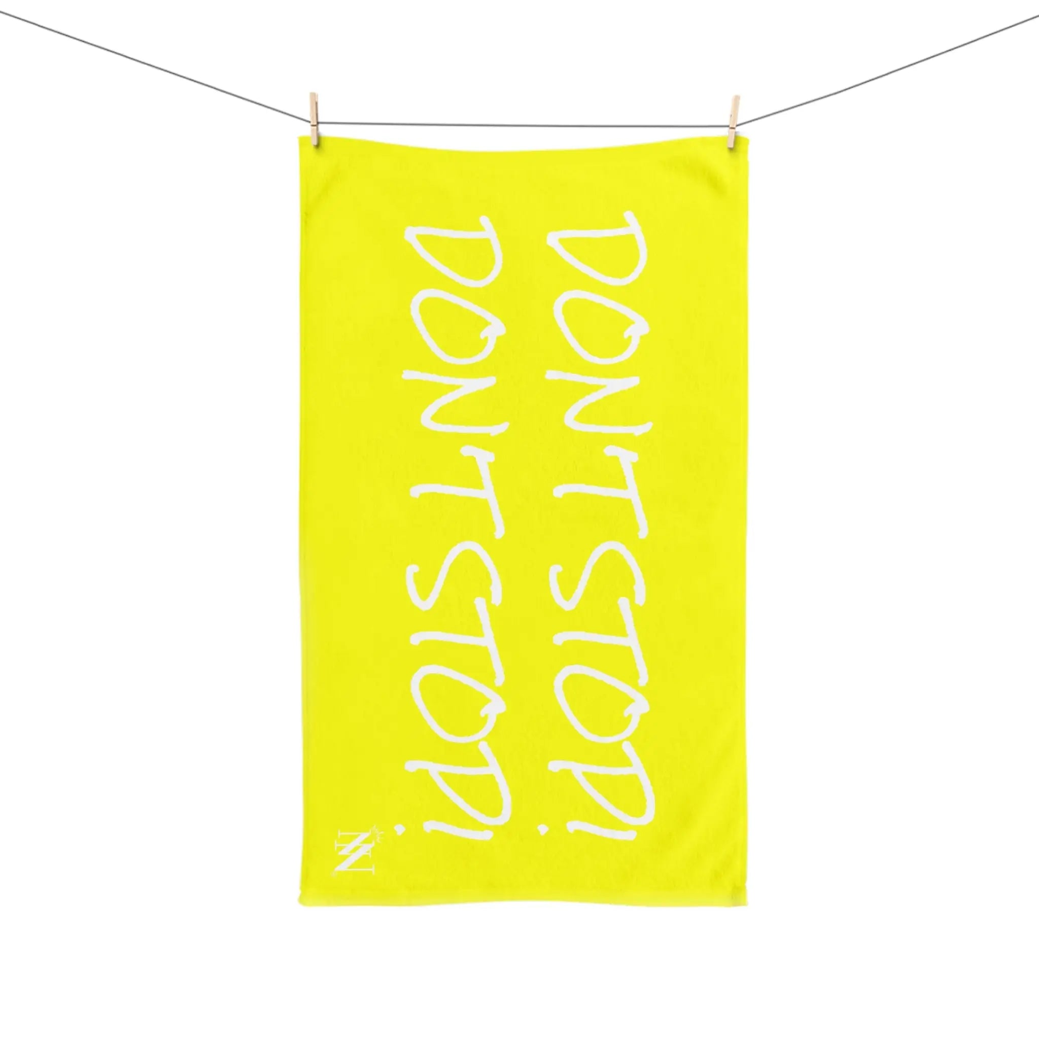 Don’t Stop! Don’t Stop Yellow Cum Towel