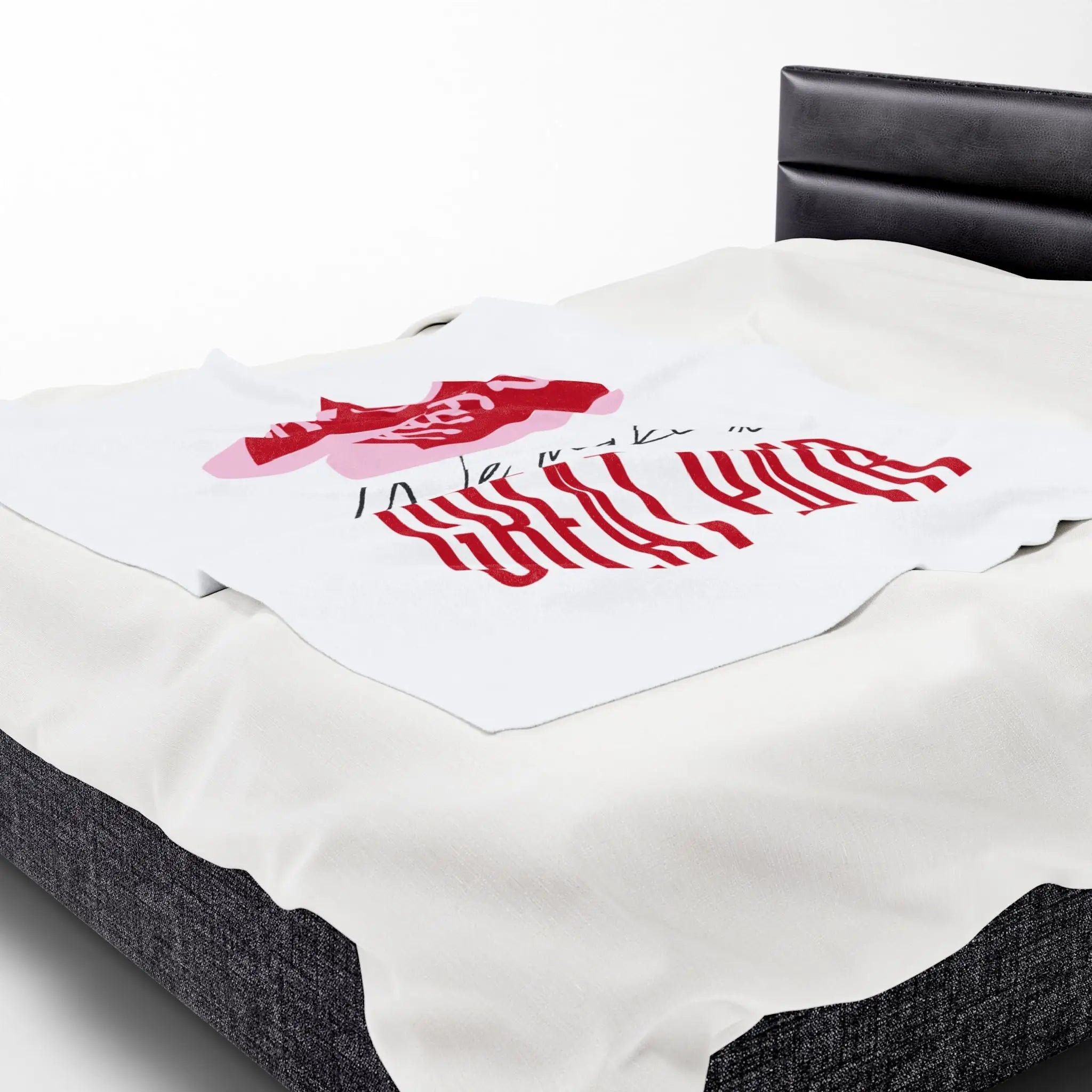 We Make a Great Pair Shoes | Mix & Match Soft Fun-Flirty Lovers’ Blankets