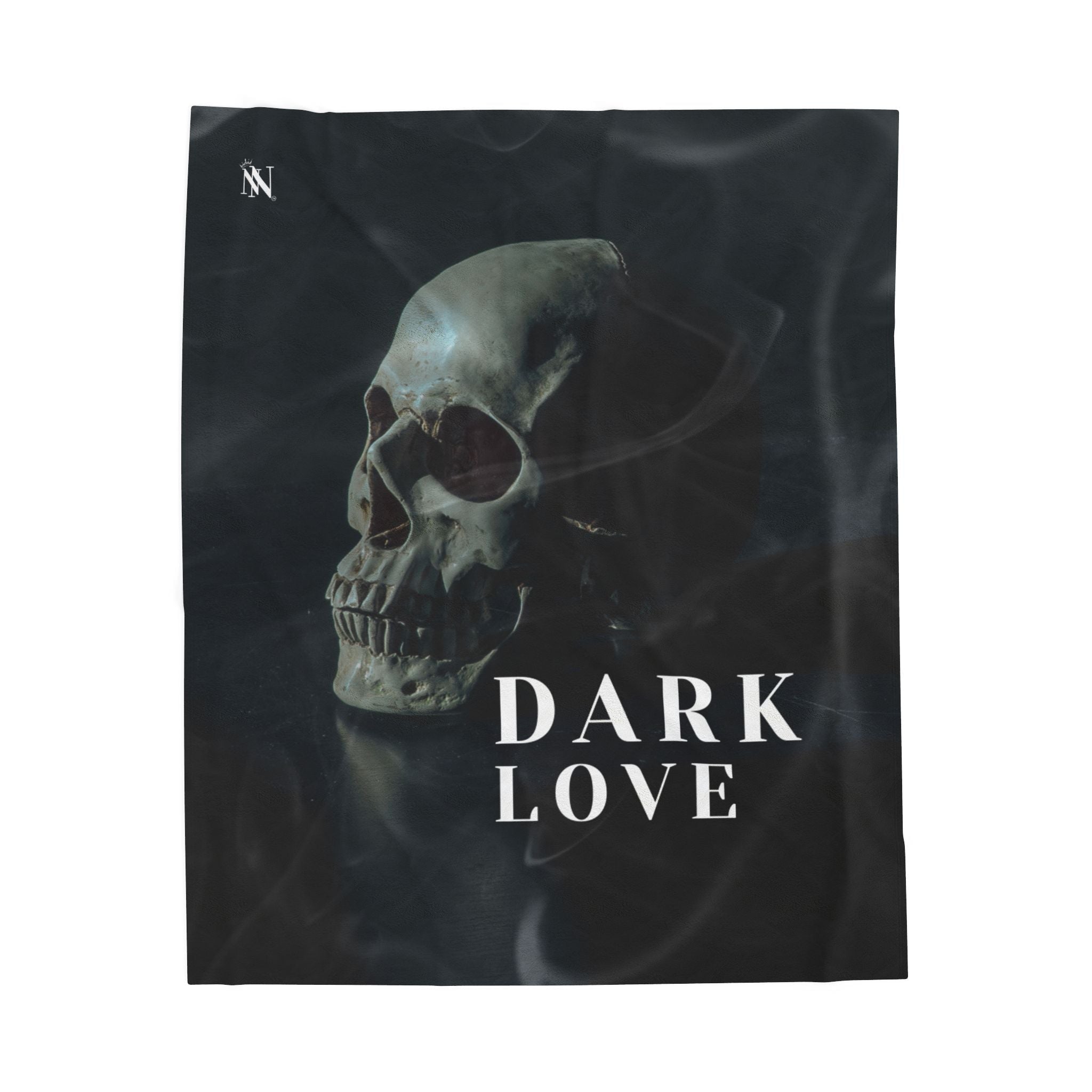 Dark Love Skull Photograph Romantic Sex Gifts Blanket