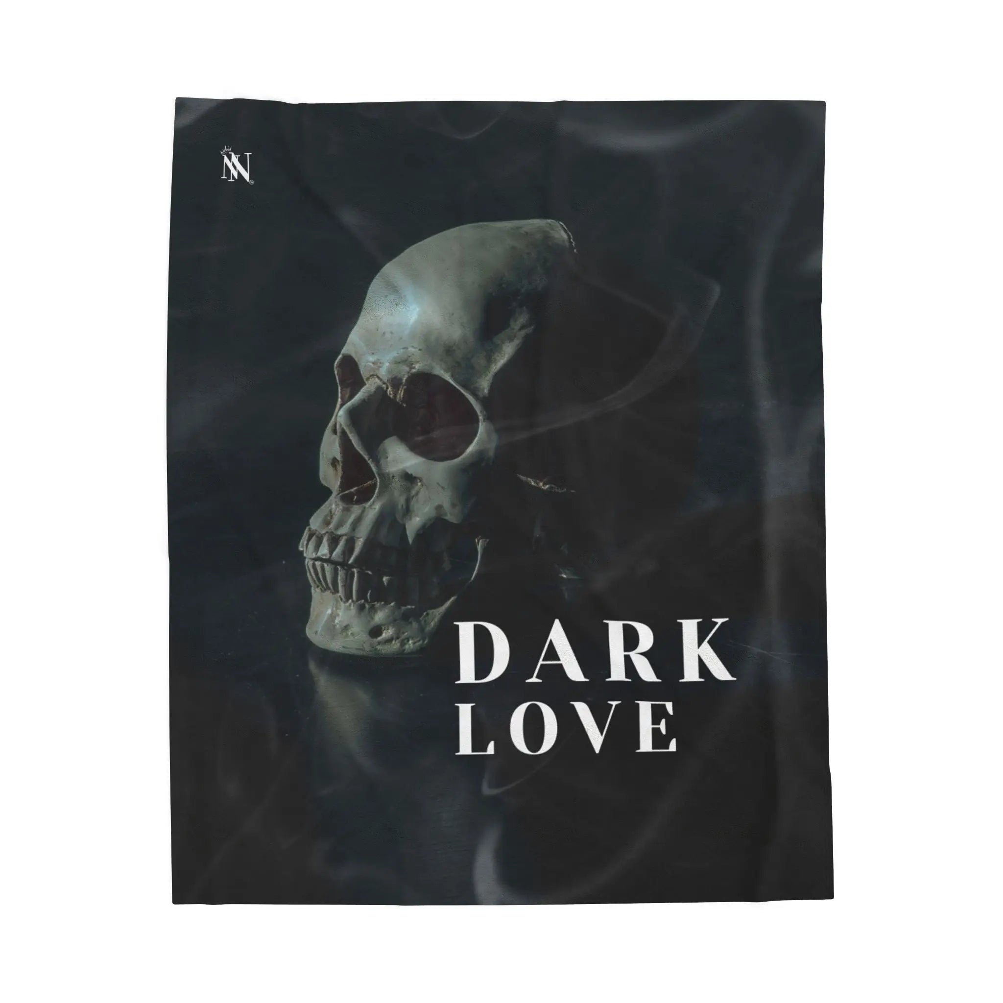 Dark Love Skull Photograph Romantic Sex Gifts Blanket