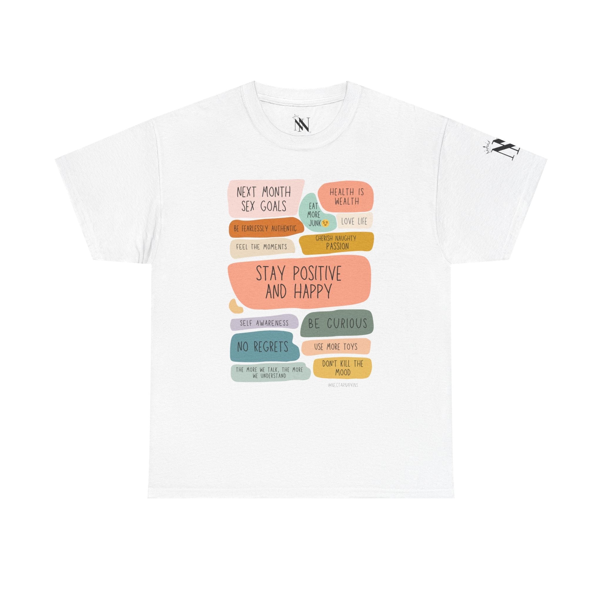 Sex Goals | Mix & Match 100% Cotton Unisex Fun-Flirty Lovers’ Tees