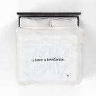 I Have a Headache. | Mix & Match Fun Flirty Lovers’ Blankets