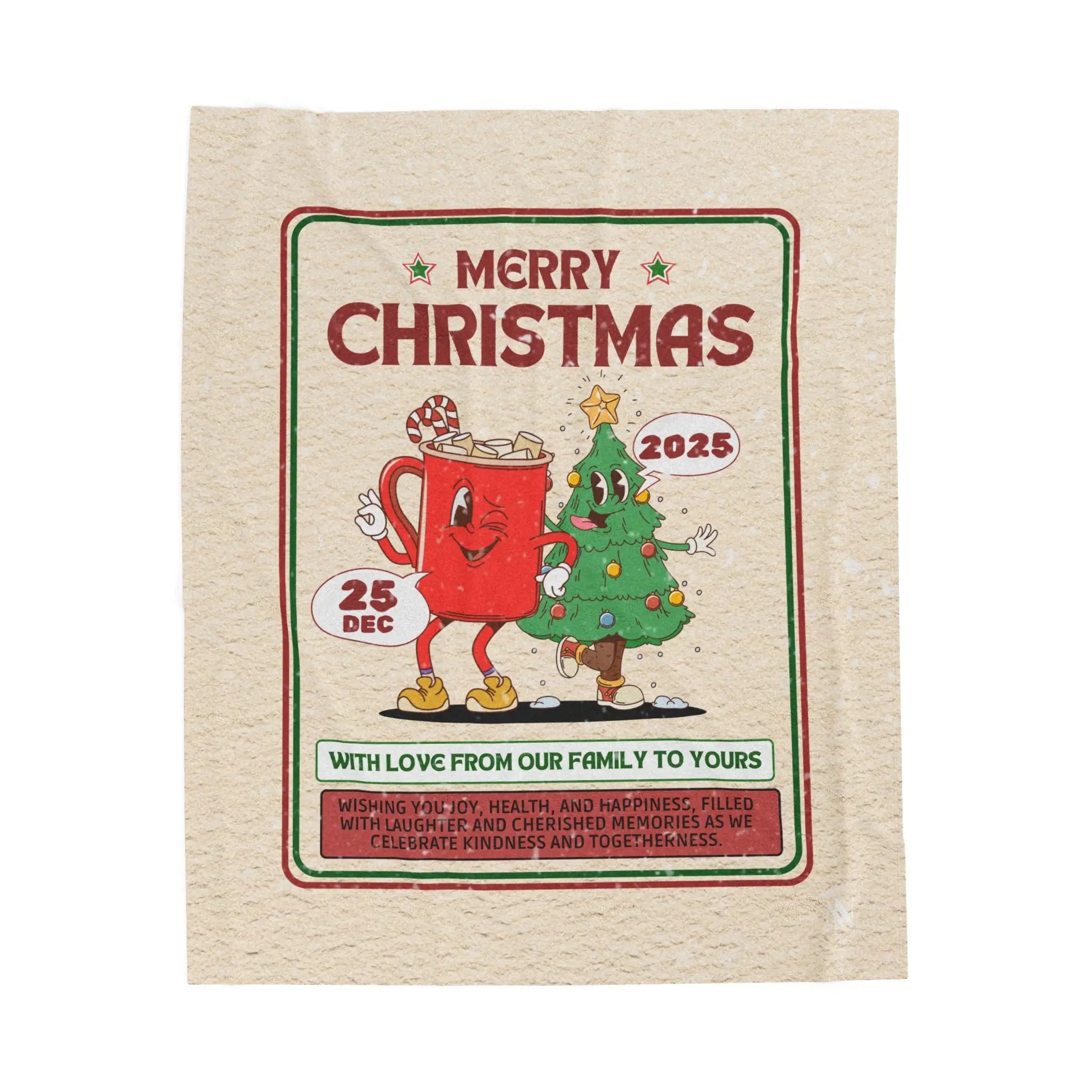 Christmas Card | Mix & Match Velveteen Fun-Flirty Lovers’ Blankets