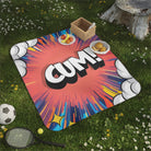 Cum! Pow | Mix Match Fun-Flirty Lovers’ Water-Resistant Blankets