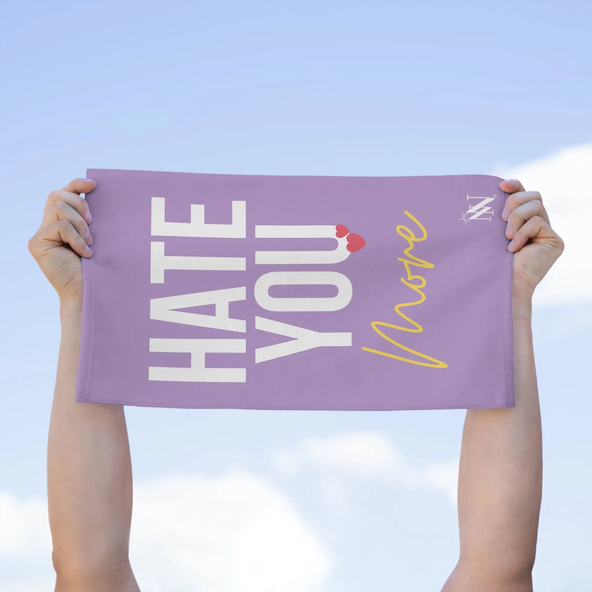 Hate You More | Mix & Match Soft Fun-Flirty Lovers’ Towels
