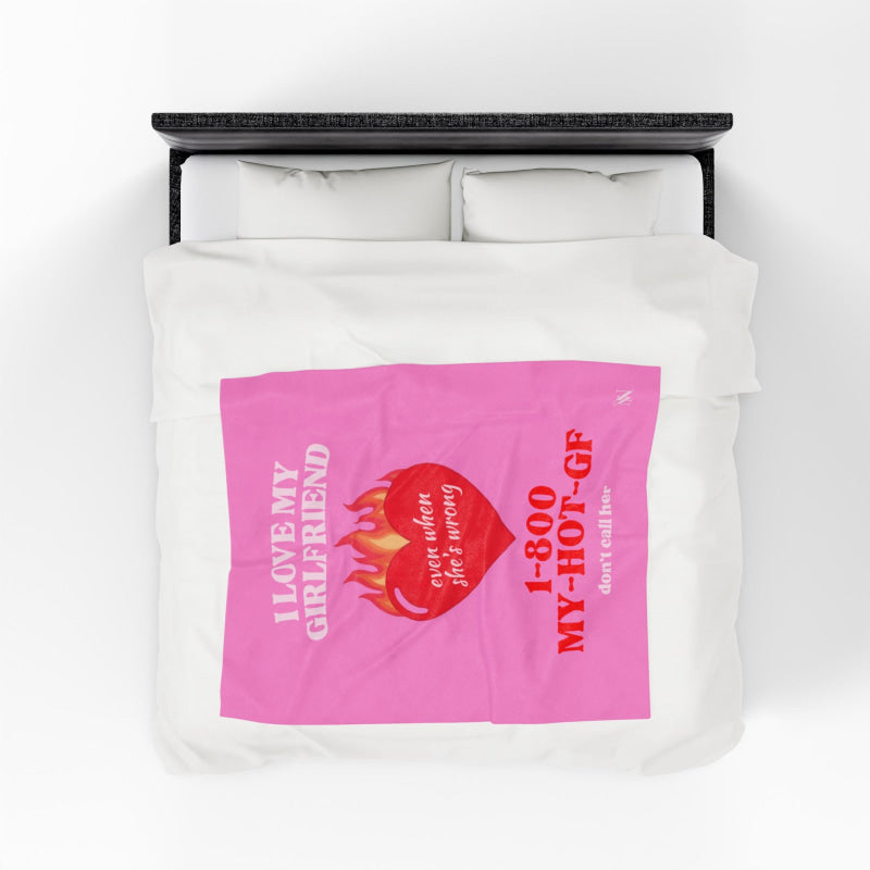 My Hot GF | Mix & Match Soft Fun-Flirty Lovers’ Blankets