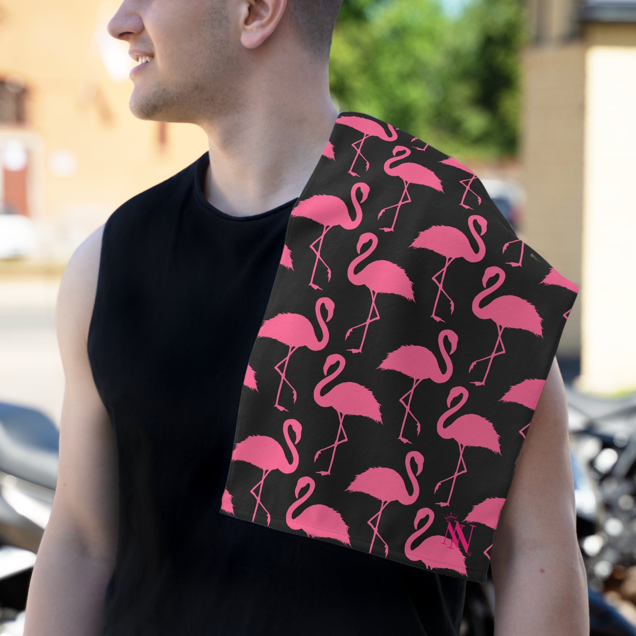 Flamingo Time | Mix & Match Soft Fun-Flirty Lovers’ Towels