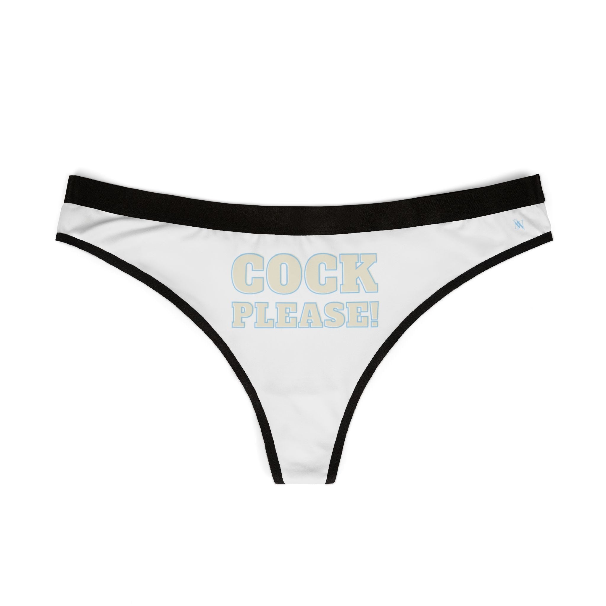 Cock Please! | Mix & Match Women’s Fun-Flirty Lovers’ Thongs