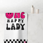 One Happy Lady Emoji | Nectar Napkins XL Fun-Flirty Lovers’ Towels