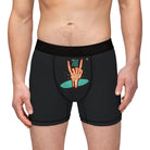 Throwing Horns Wid & Free | Mix & Match Men’s Fun-Flirty Lovers’ Boxer Briefs