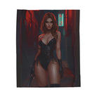 Sexy Domme Graphic | Mix & Match Velveteen Fun-Flirty Lovers’ Blankets