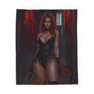 Sexy Domme Graphic | Mix & Match Velveteen Fun-Flirty Lovers’ Blankets
