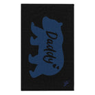 Daddy Bear Love Black | Mix & Match Soft Fun-Flirty Lovers’ Towels