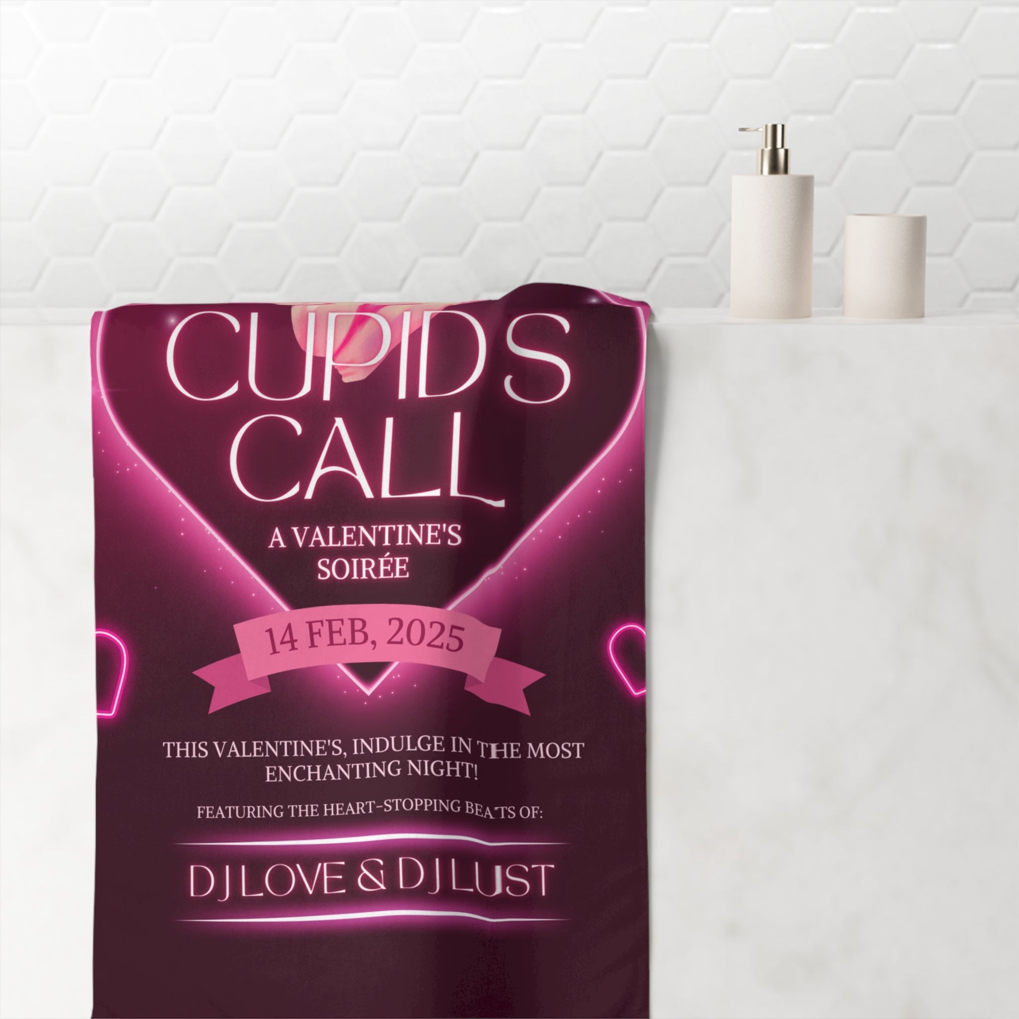 Cupid’s Call 2025 | Mix & Match Naughty XL Fun-Flirty Lovers’ Towels