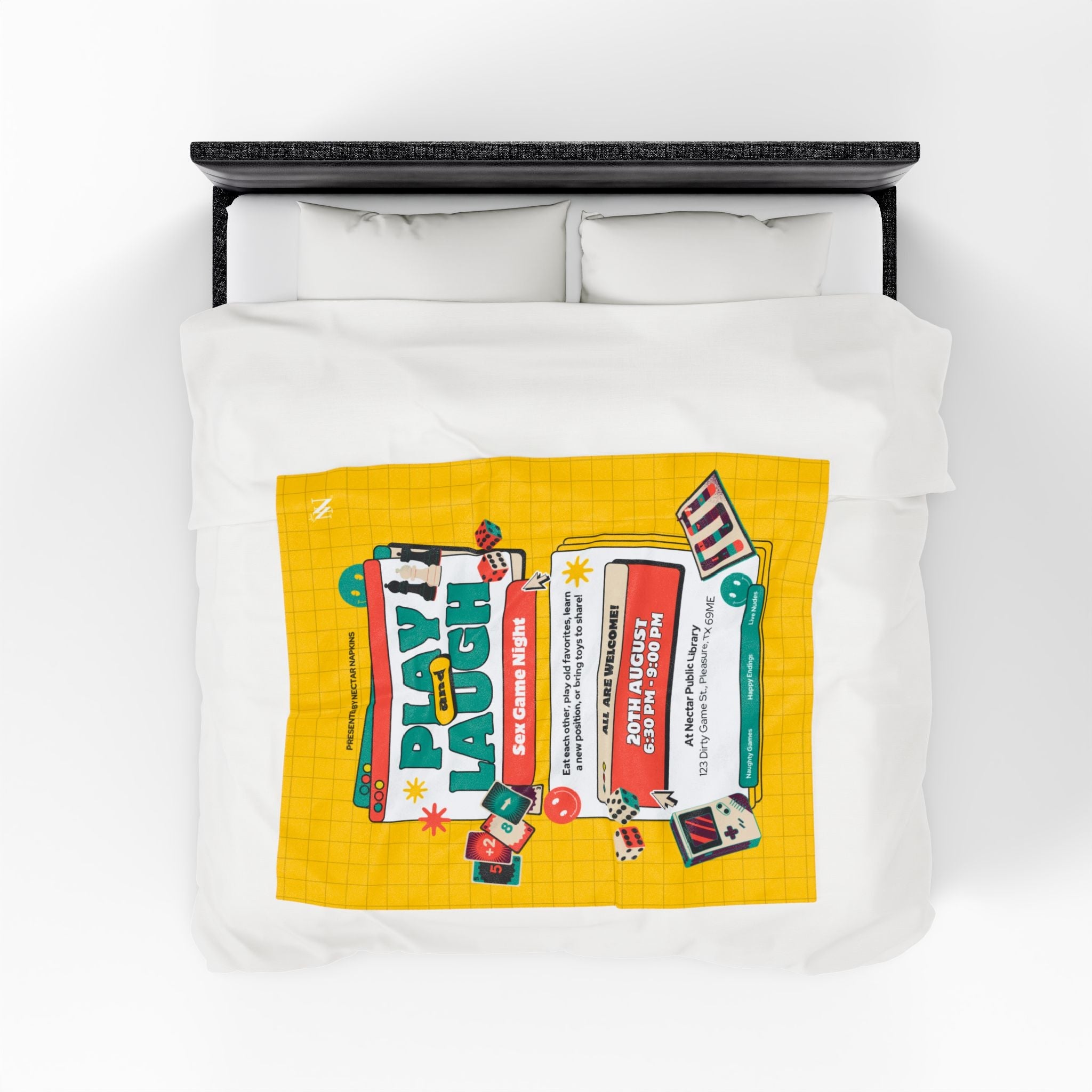 Sex Game Night | Mix & Match Fun-Flirty Lovers’ Blankets