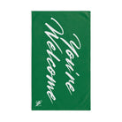 Simply You’re Welcome Green | Nectar Napkins Classic Fun-Flirty Colored Towels