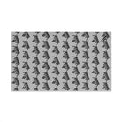 Crown Queen Pattern Silver | Mix & Match Classic Fun-Flirty Lovers’ Towels