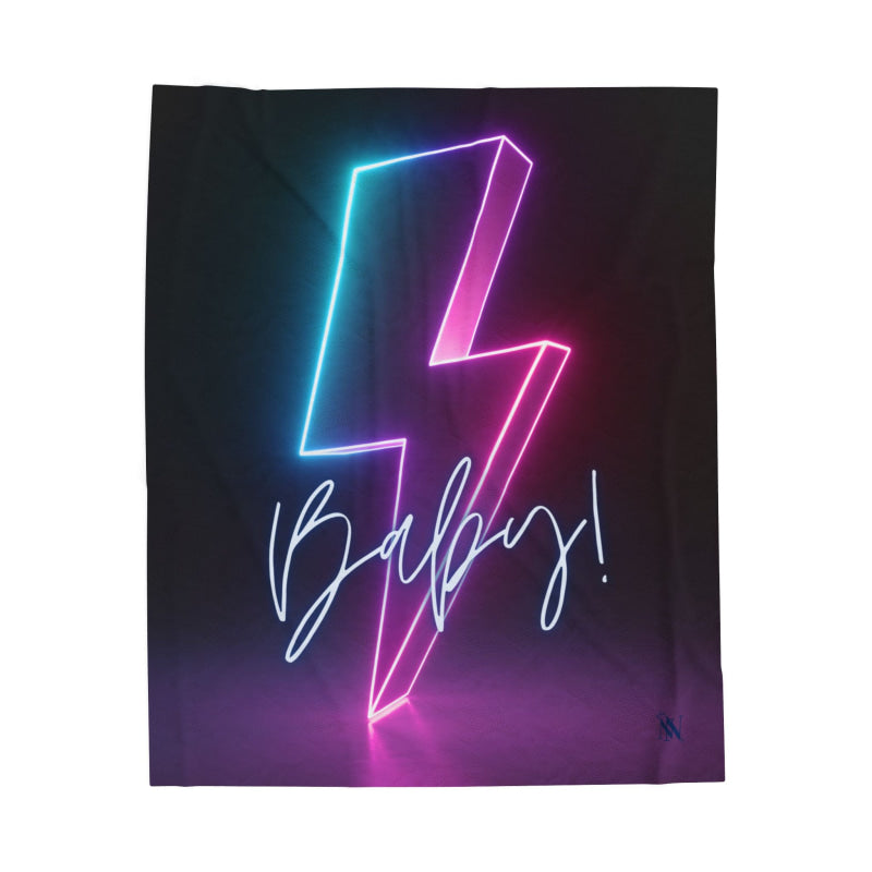 Electric Baby! Graphic | Mix & Match Soft Fun-Flirty Lovers’ Blankets