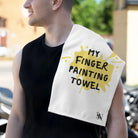 My Finger Painting Towel | Mix & Match Soft Fun-Flirty Lovers’ Towels