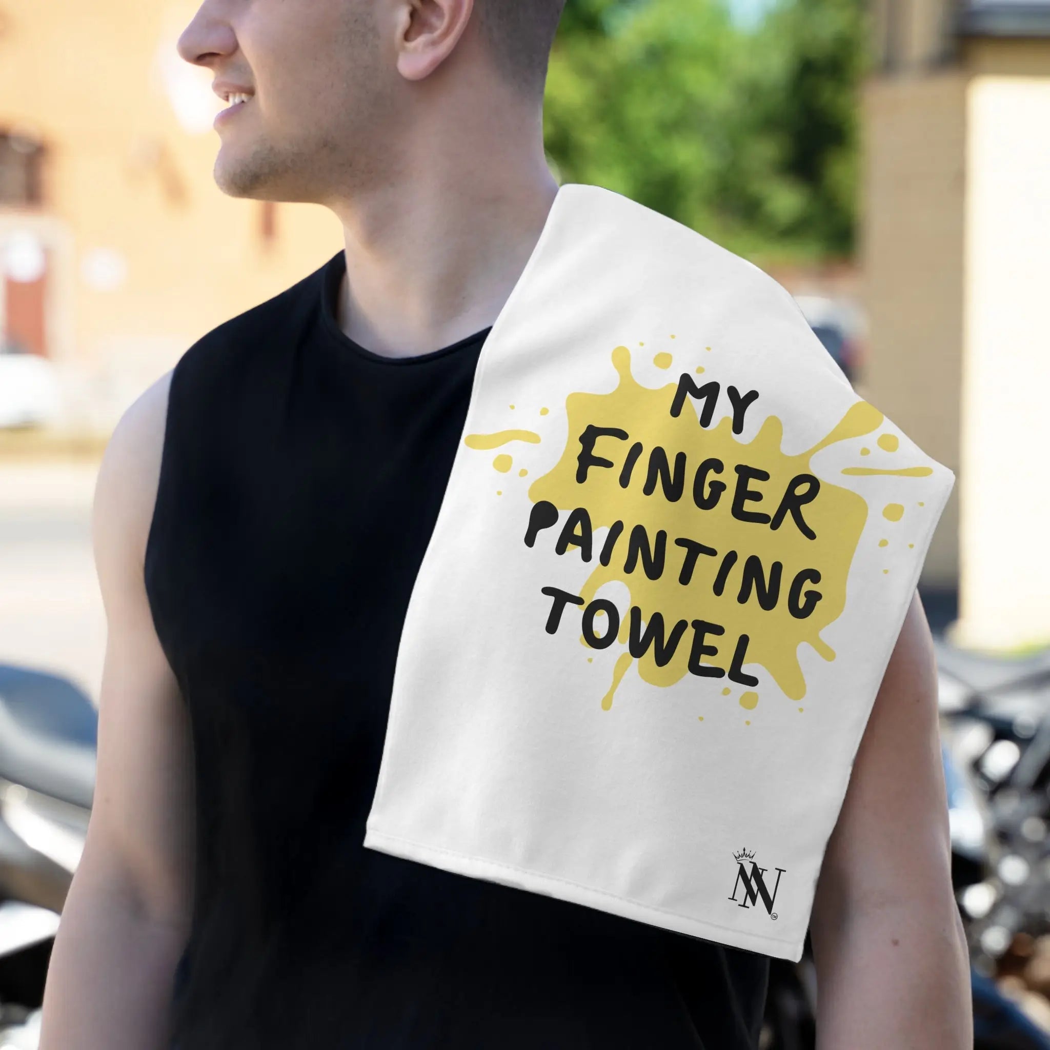 My Finger Painting Towel | Mix & Match Soft Fun-Flirty Lovers’ Towels
