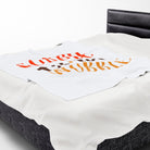 Gobble Til You Wobble | Mix & Match Velveteen Fun-Flirty Lovers’ Blankets