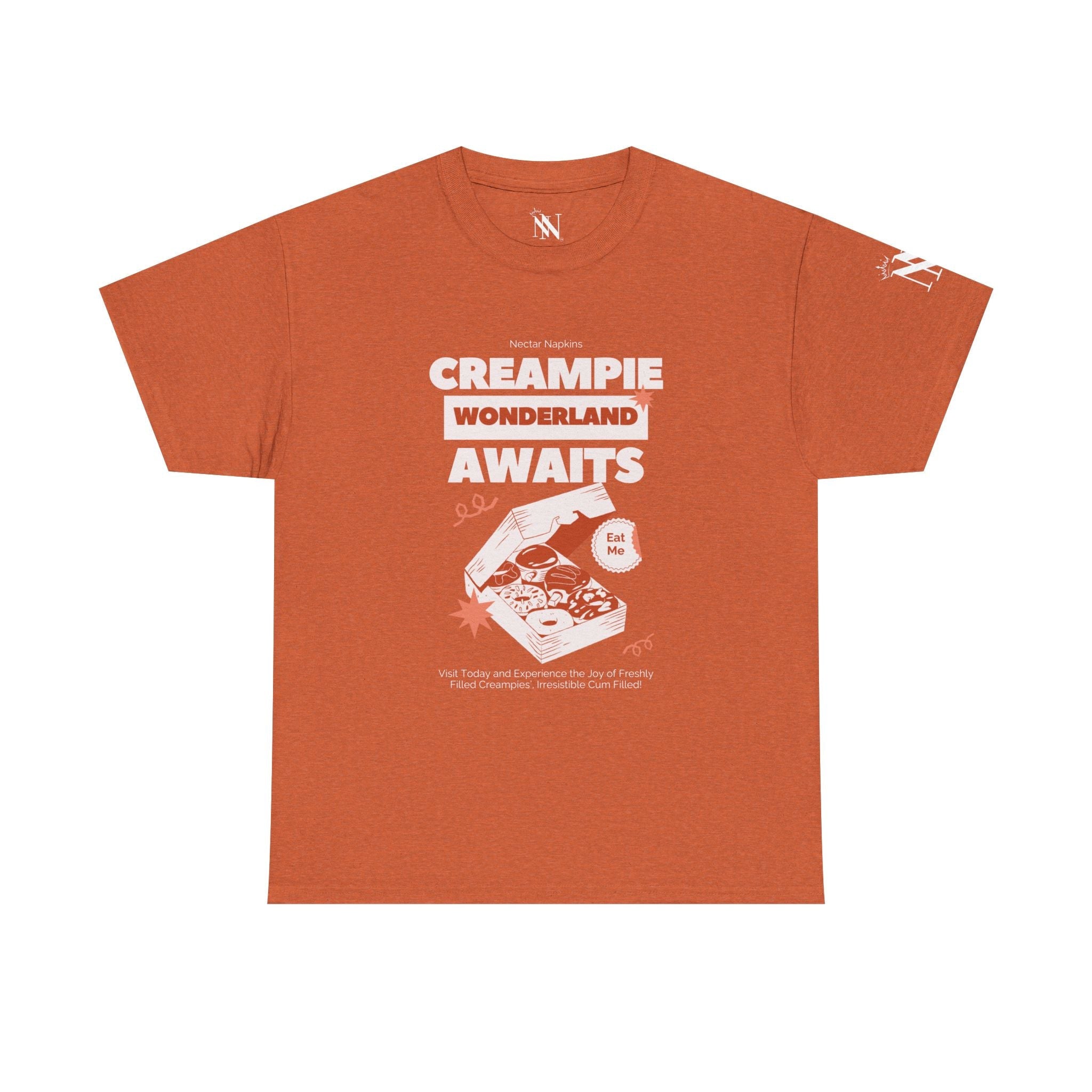 Creampie Wonderland | Mix & Match 100% Cotton Unisex Fun-Flirty Lovers’ Tees