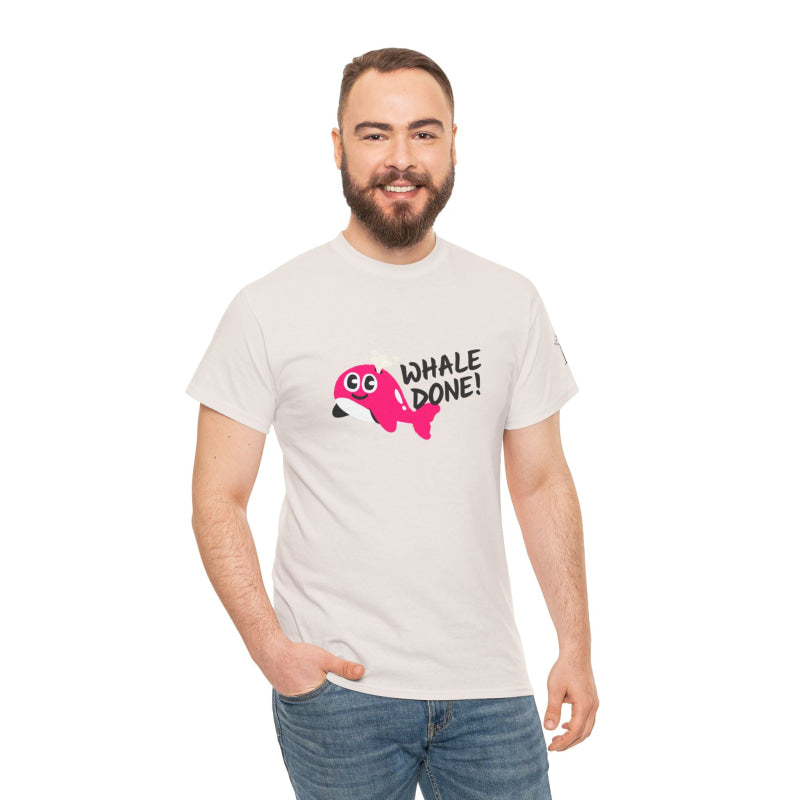 Whale Done! | Mix & Match 100% Cotton Unisex Fun-Flirty Lovers’ Tees