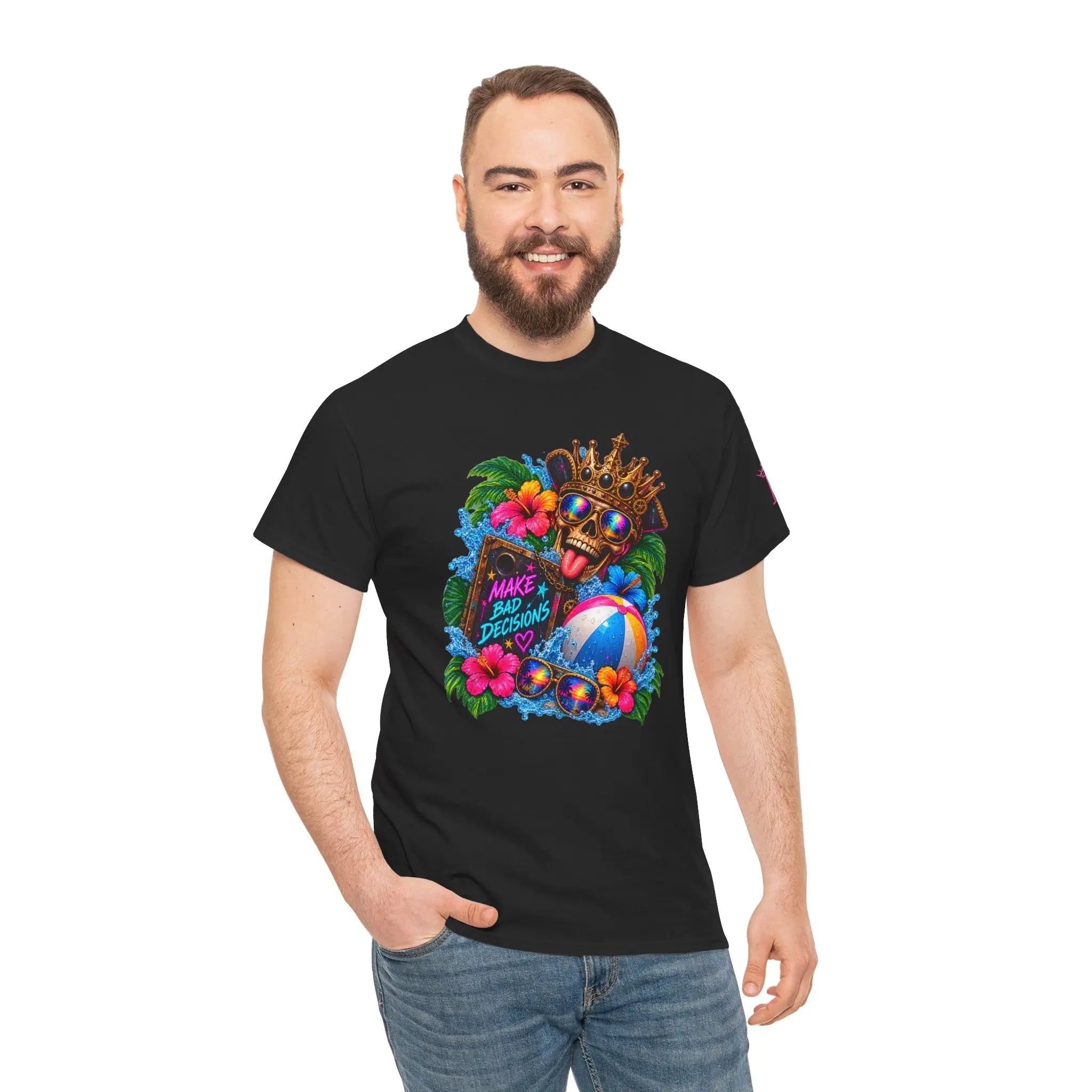 Make Bad Decisions Beach Day T-Shirt