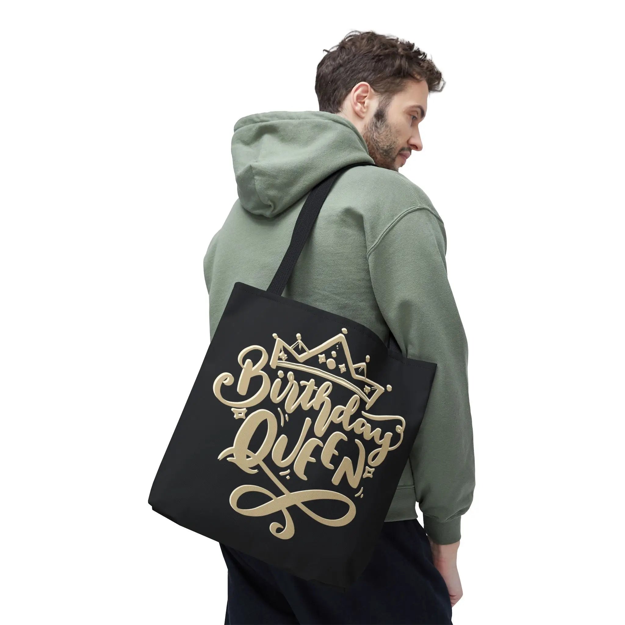 Gold Crown Birthday Queen | Mix & Match Fun-Flirty Lovers’ Totes