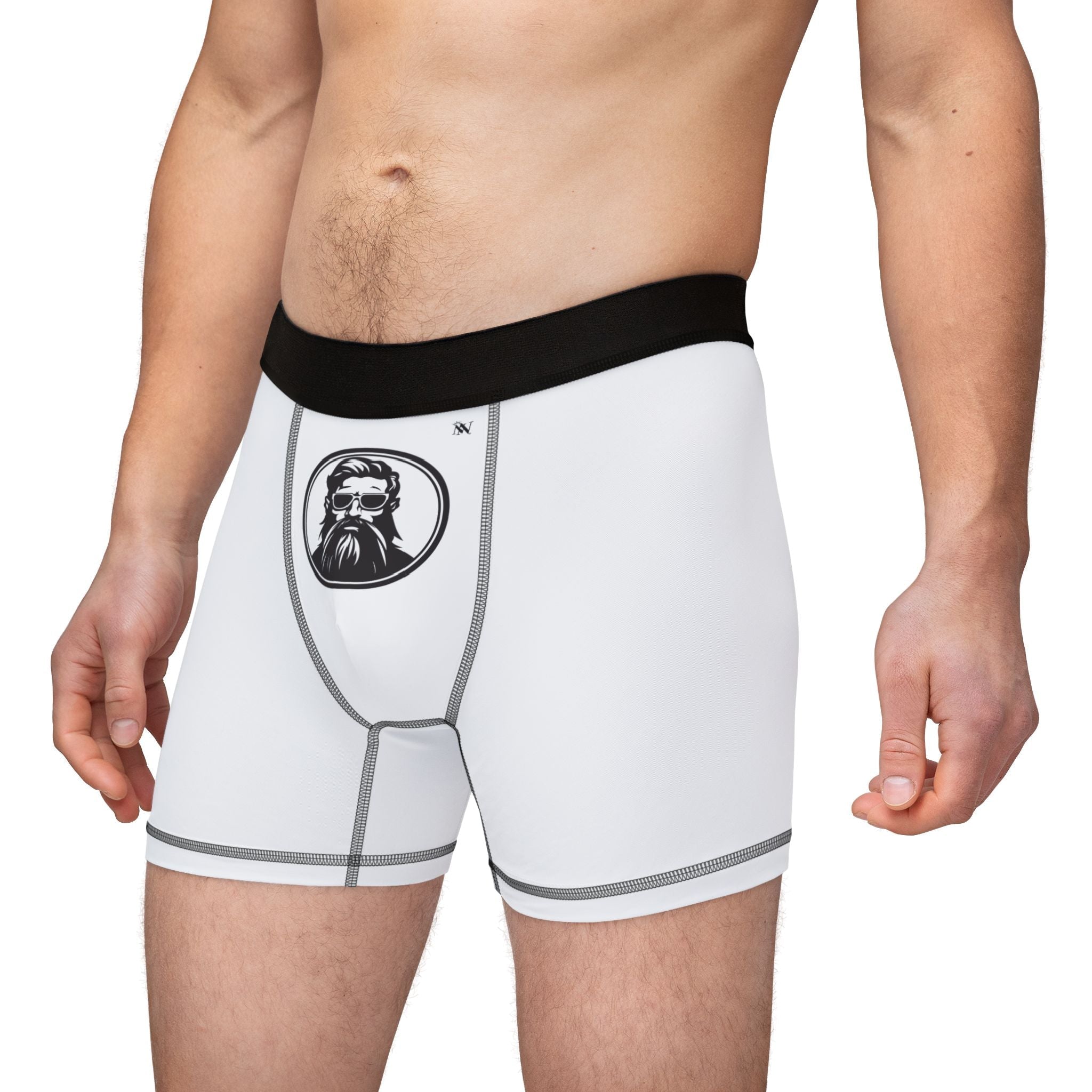 Just Cool Bearded Man Naughty Sex Gifts for Him Men’s Boxer Briefs