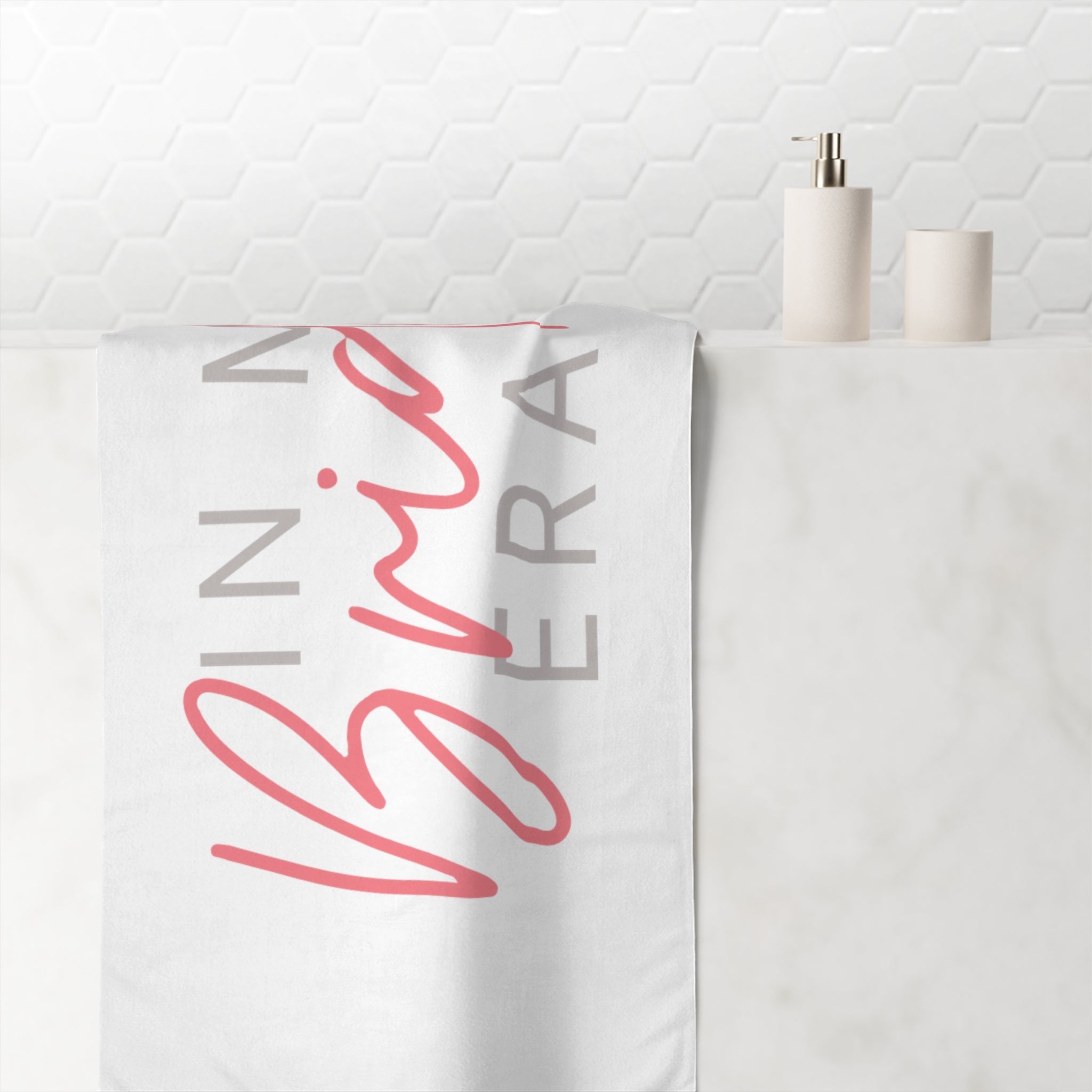 In My Bride Era Naughty Beach Towel