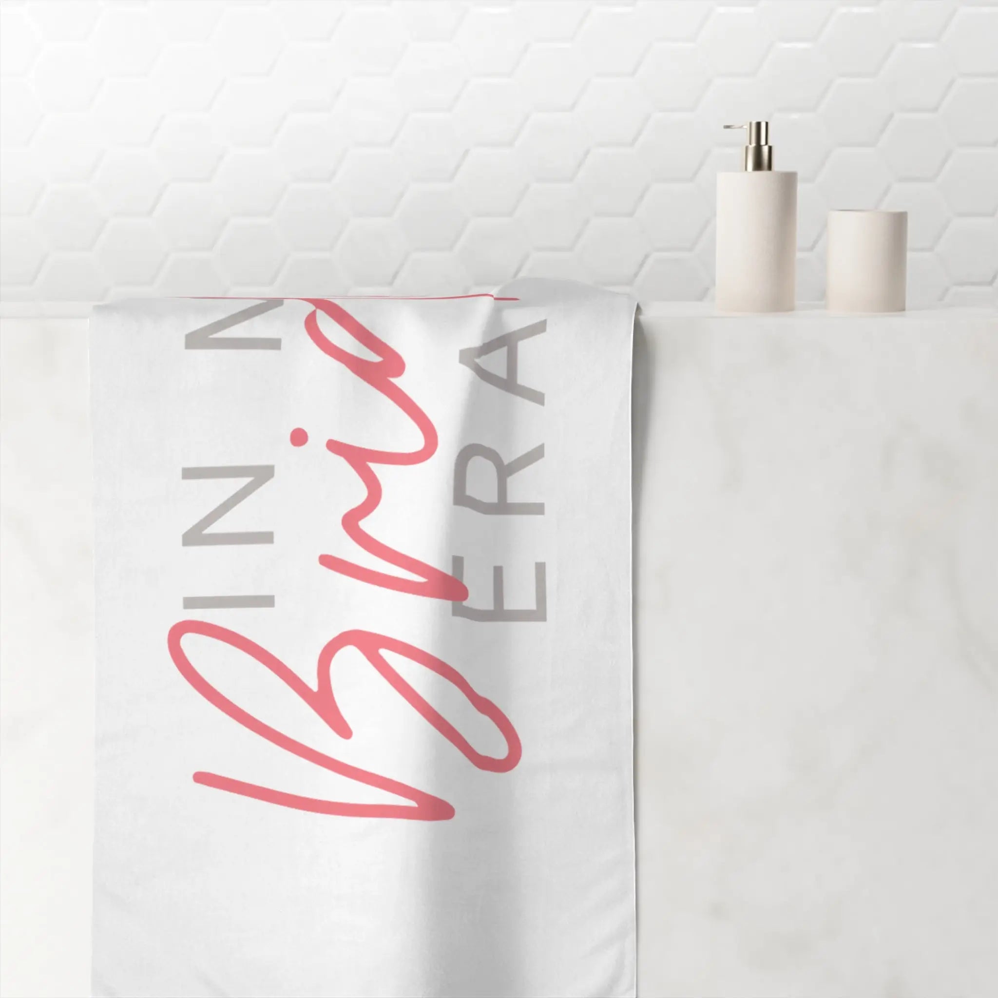 In My Bride Era Naughty Beach Towel