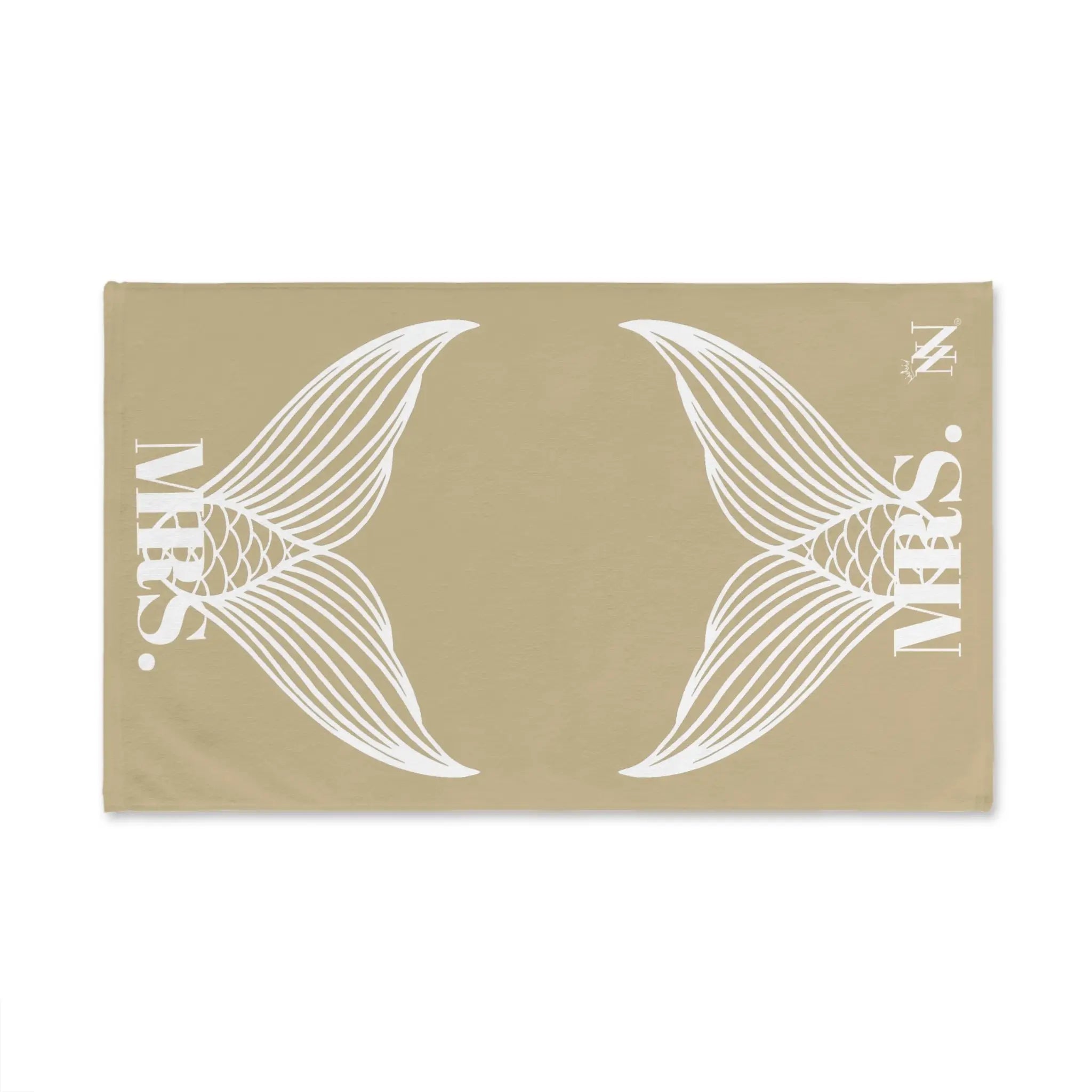 Mrs. Mrs. Mermaid Shareable Sides Gold Cum Towel
