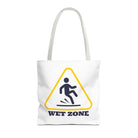 Caution: Wet Zone | Mix & Match Fun-Flirty Lovers’ Totes