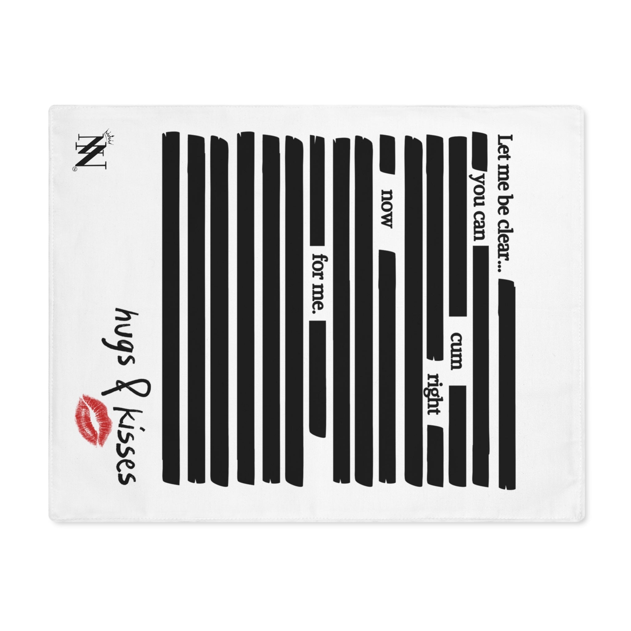 Let Me Be Clear... | Mix & Match Playful Fun-Flirty Lovers’ Toy Mats