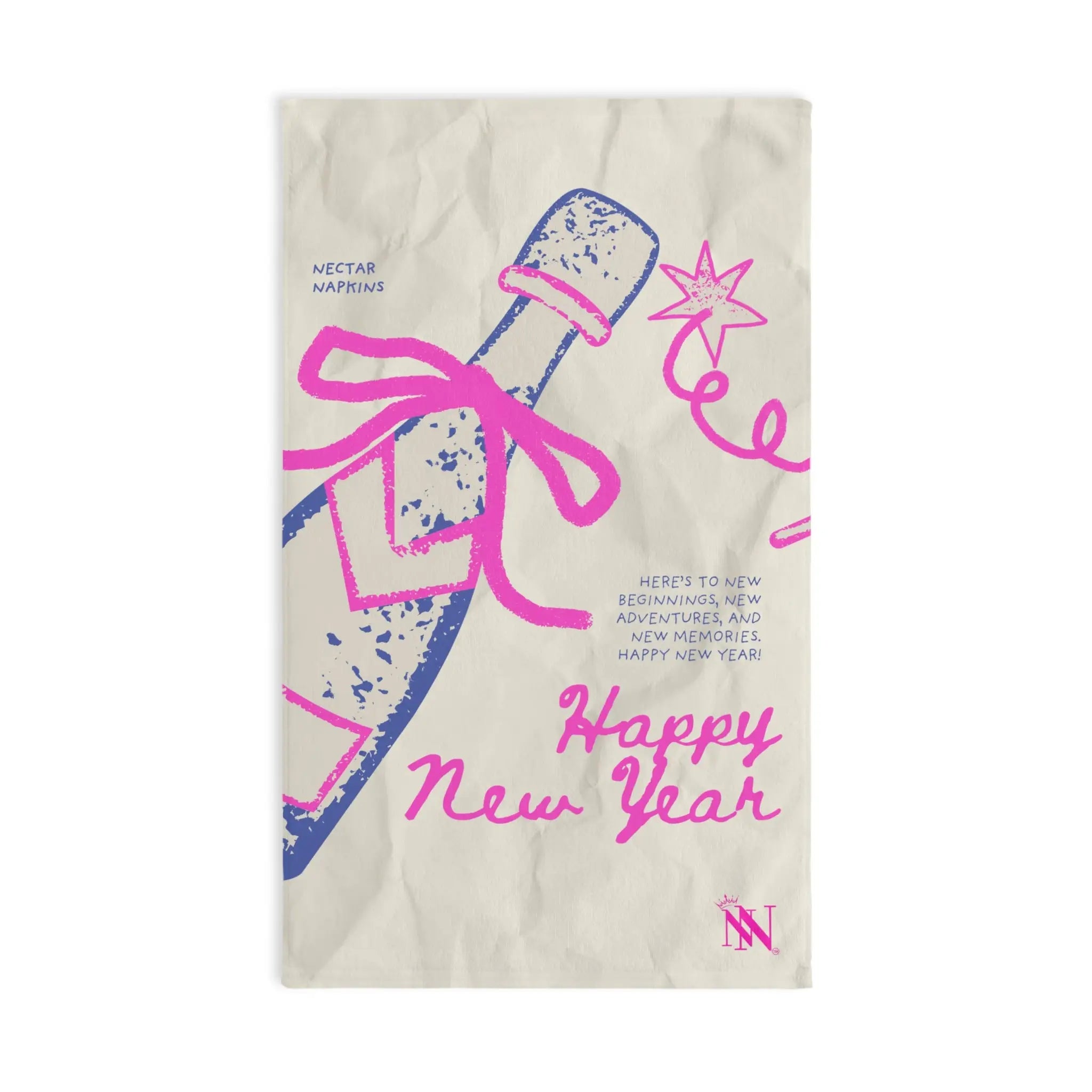 Happy New Year Beginnings | Mix & Match Classic Fun-Flirty Lovers’ Towels