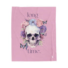 Long Time. Skull Floral | Nectar Napkins Fun-Flirty Lovers’ Blankets