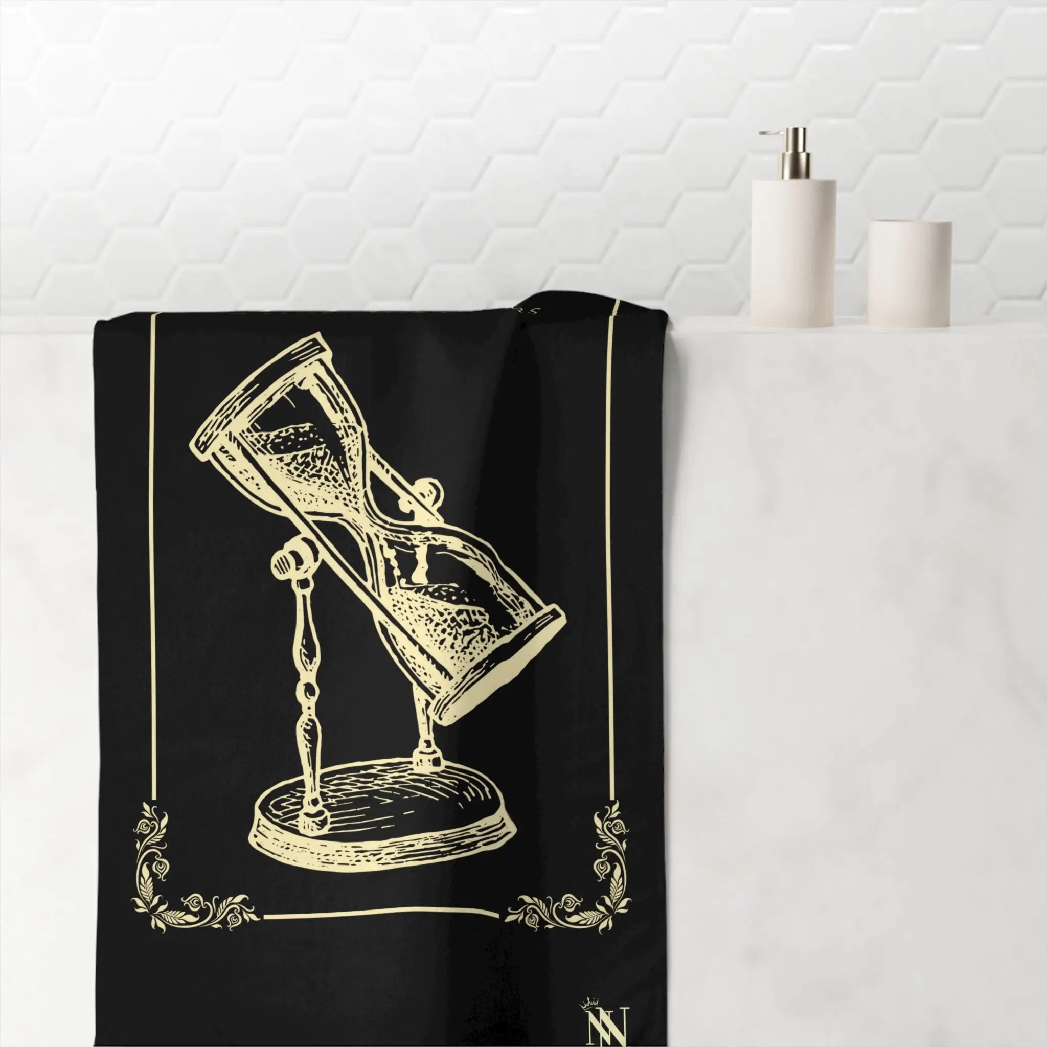 Time A Story for Lovers | Mix & Match XL Fun-Flirty Lovers’ Towels