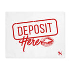 Deposit Here with a Kiss | Mix & Match Playful Fun-Flirty Lovers’ Toy Mats