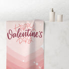 Happy Valentine’s Day Ombre Heart | Mix & Match XL Fun-Flirty Lovers’ Towels