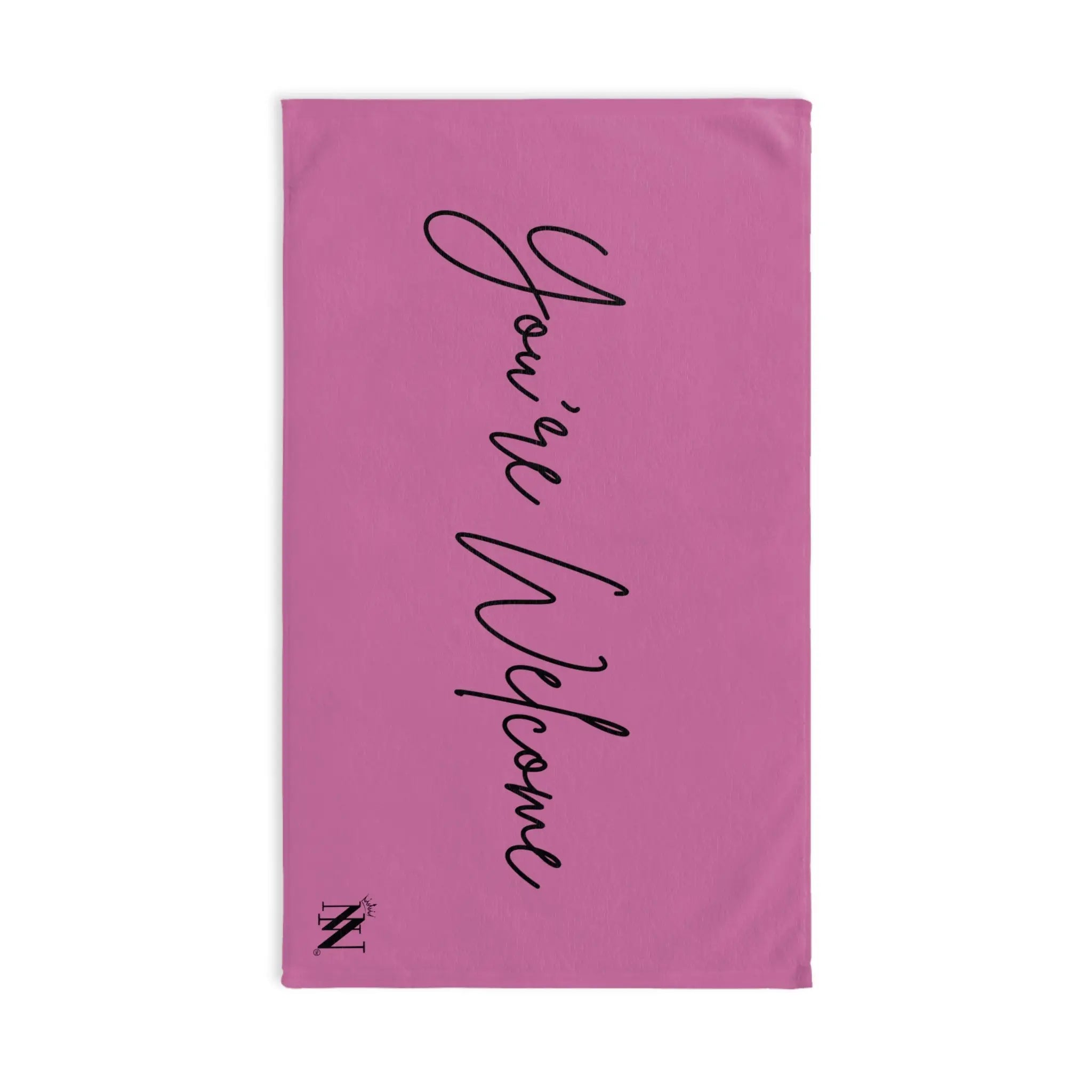 You’re Welcome Pink | Mix & Match Classic Fun-Flirty Lovers’ Towels