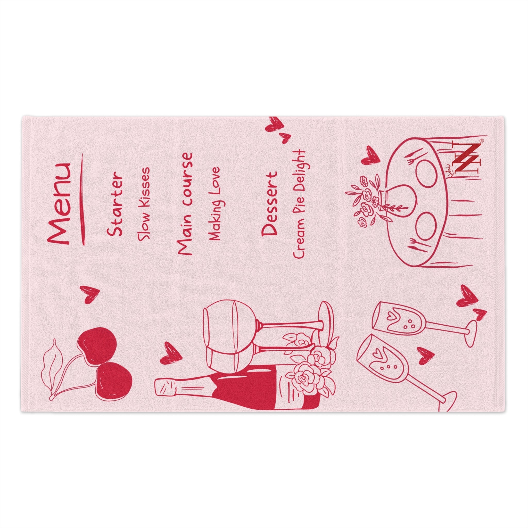 The Menu | Mix & Match Soft Fun-Flirty Lovers’ Towels